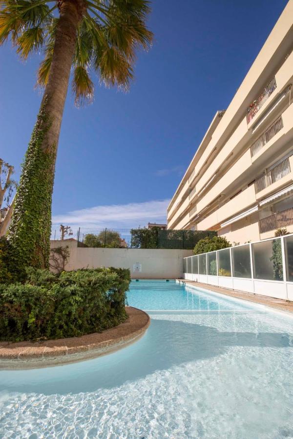 Chez J-P - 100M Beach 2-4Pers Terrace Sea View Pool Garage アンティーブ エクステリア 写真